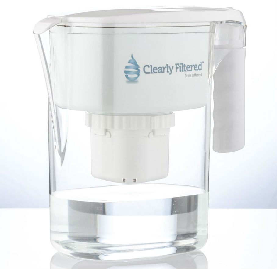 Clearly Filtered Clean Water Pitcher