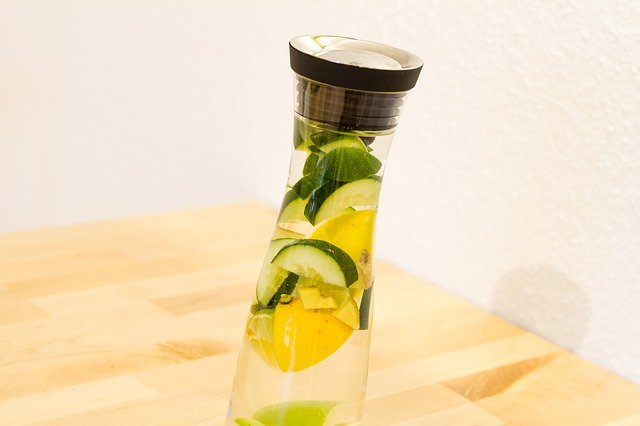 Cucumber Lemon Infused Water