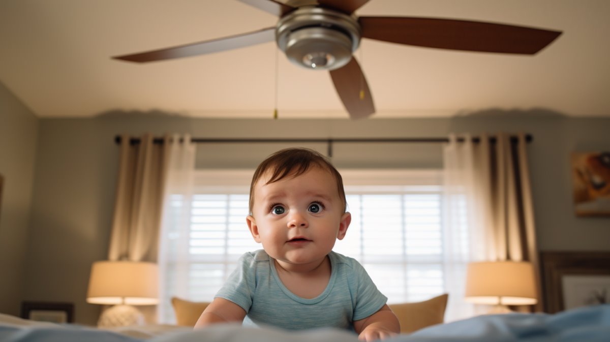 Why Do Babies Like Ceiling Fans? Exploring the Fascination Enticingly